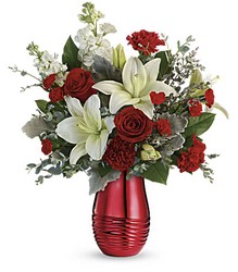 Radiantly Rouge Bouquet 